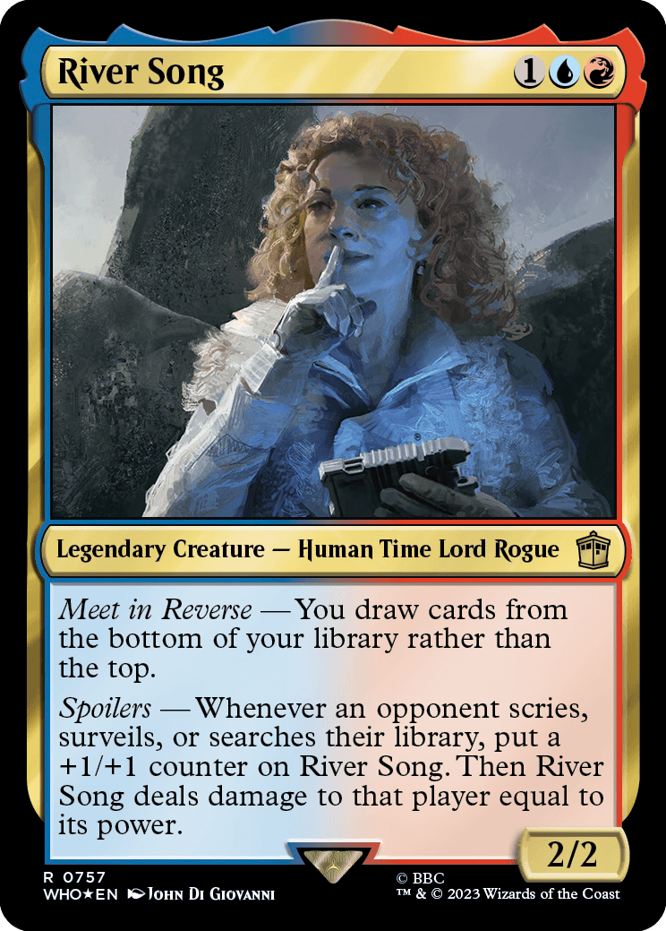 missy mtg card Missy Universes Beyond: Showcase Doctor Who (WHO)