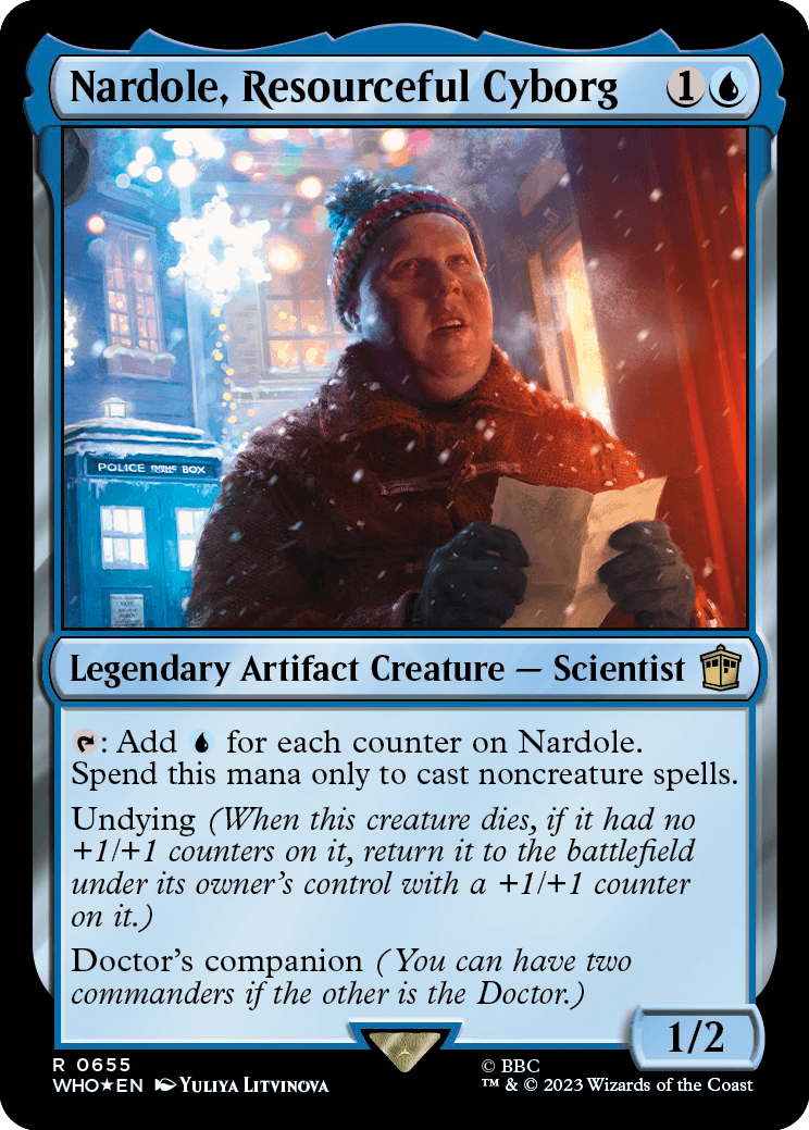 Nardole, Resourceful Cyborg | Universes Beyond: Doctor Who Foil 