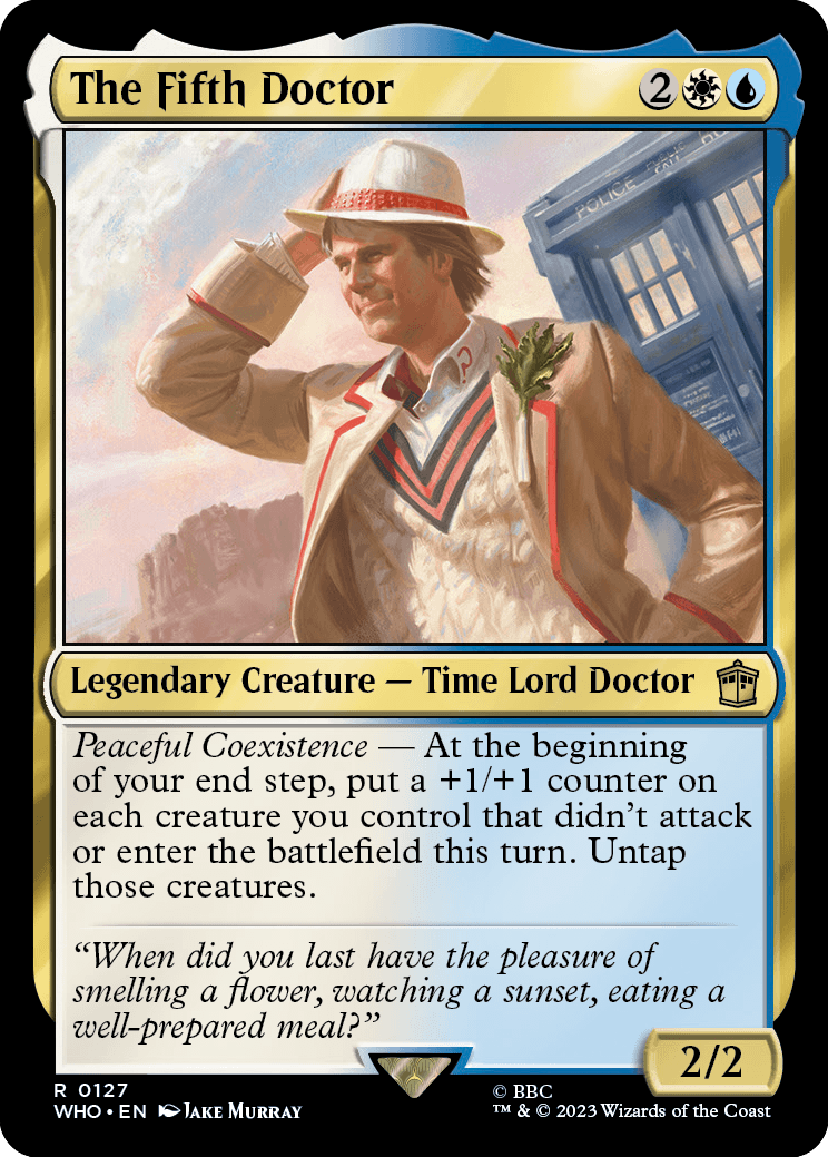 The First Doctor | Universes Beyond: Doctor Who Foil | Standard