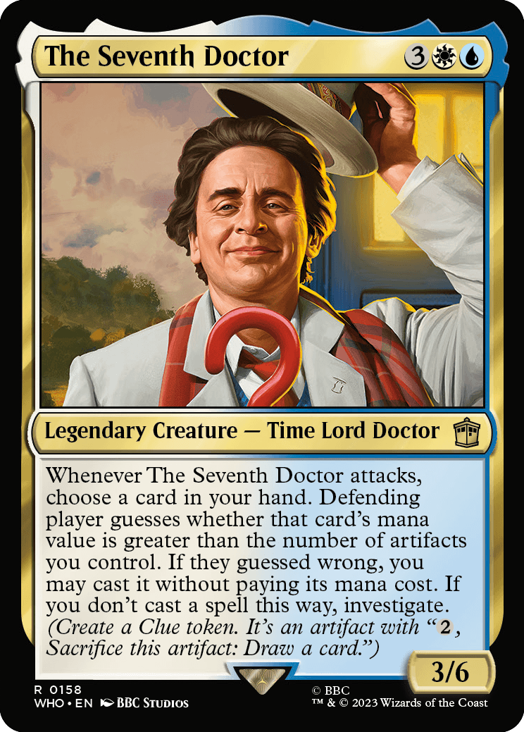 The First Doctor | Universes Beyond: Doctor Who Foil | Standard
