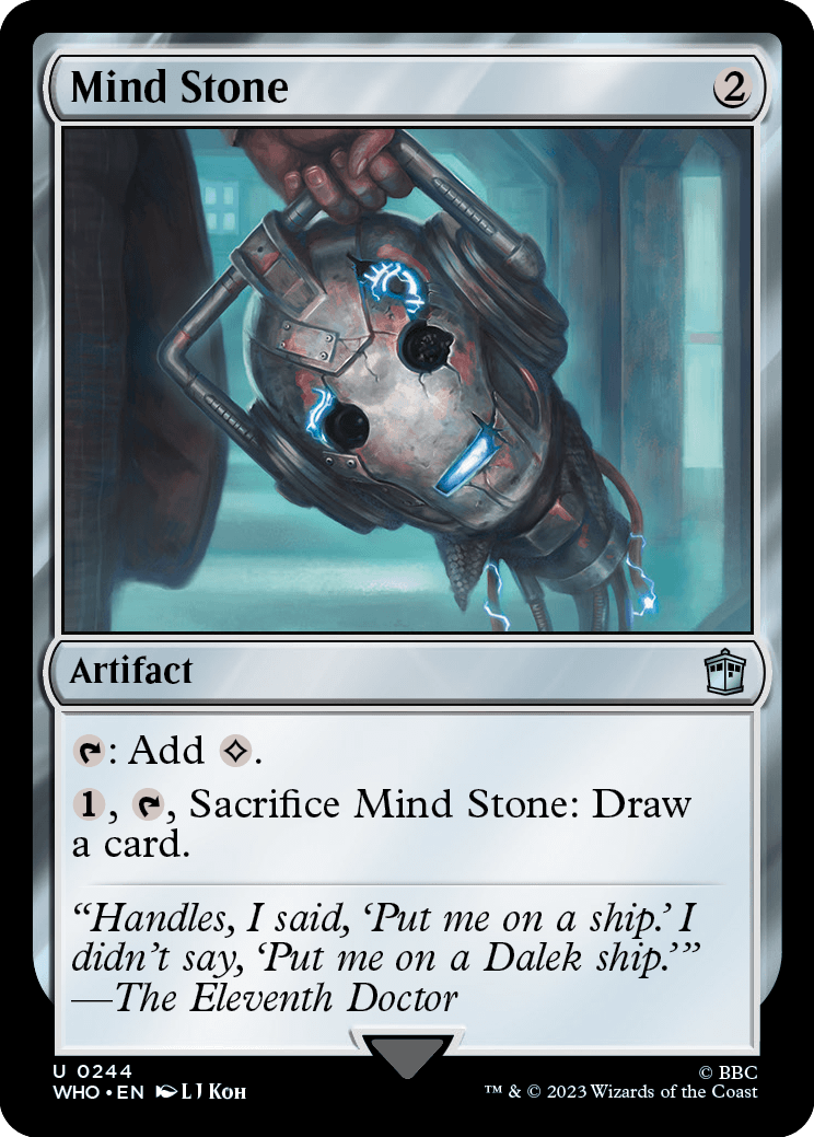 Mind Stone | Universes Beyond: Doctor Who Foil | Standard | Card