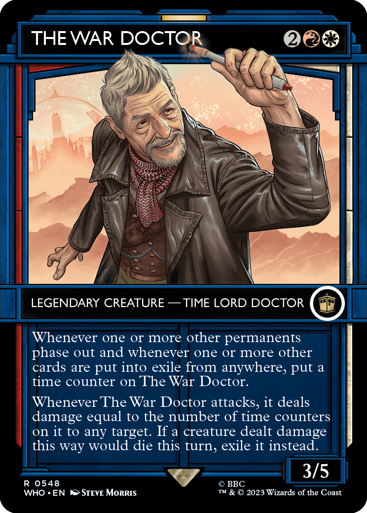 TARDIS | Universes Beyond: Doctor Who Variants | Standard | Card Kingdom