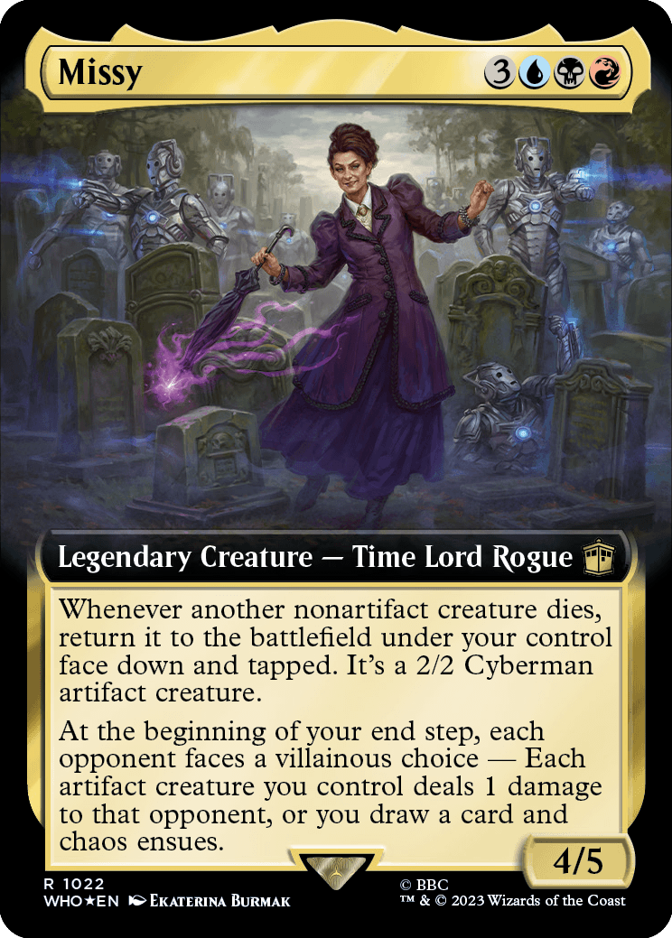 Weeping Angel | Universes Beyond: Doctor Who Variants Foil
