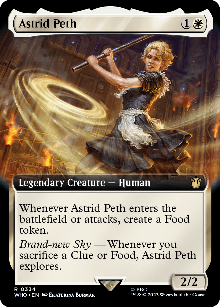 【Foil】MTG Astrid Peth　x4 Foil】MTG Astrid Peth x4 Astrid Peth | Doctor Who Commander
