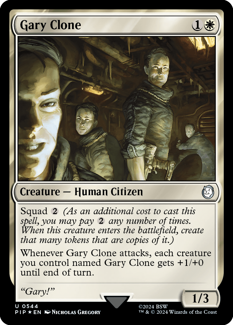 Gary Clone | Universes Beyond: Fallout Foil | Commander | Card Kingdom