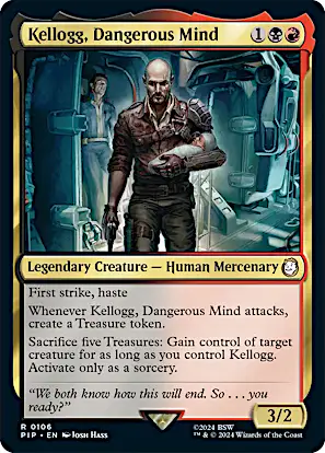 fallout mtg card kingdom Sol Ring | Universes Beyond: | Commander featuring the franchises infamous Caesar as your commander Wasteland Raider | Universes Beyond:
