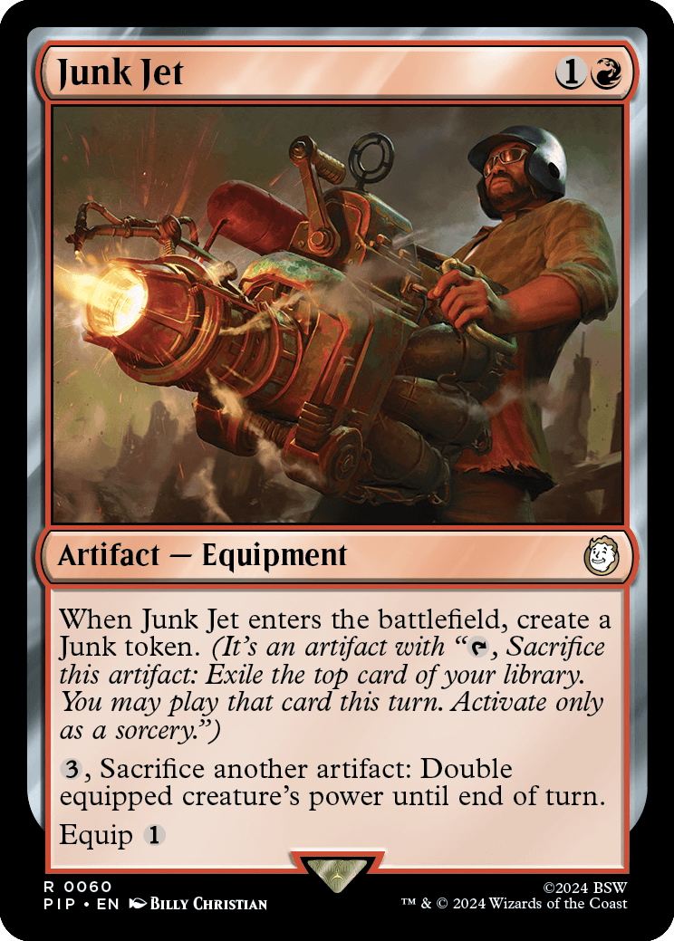 Junk Jet | Universes Beyond: Fallout Foil | Commander | Card Kingdom