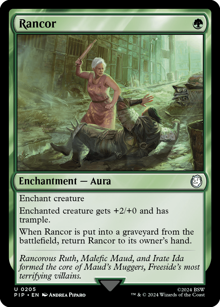 Rancor | Universes Beyond: Fallout Foil | Commander | Card Kingdom