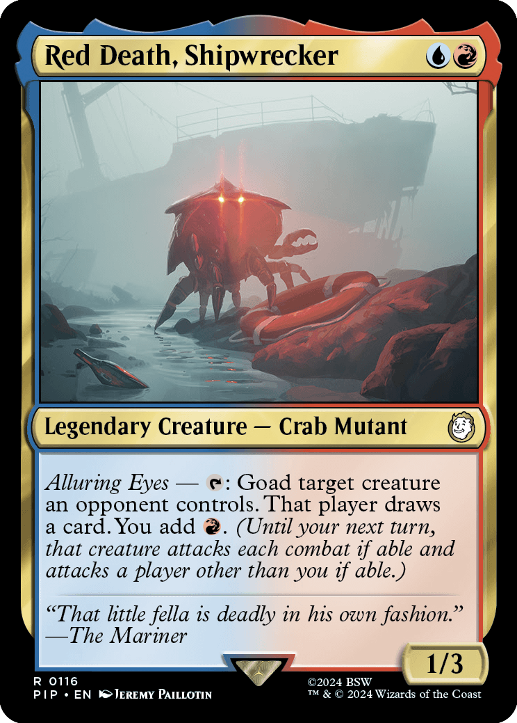 Red Death, Shipwrecker | Universes Beyond: Fallout Foil | Commander | Card  Kingdom