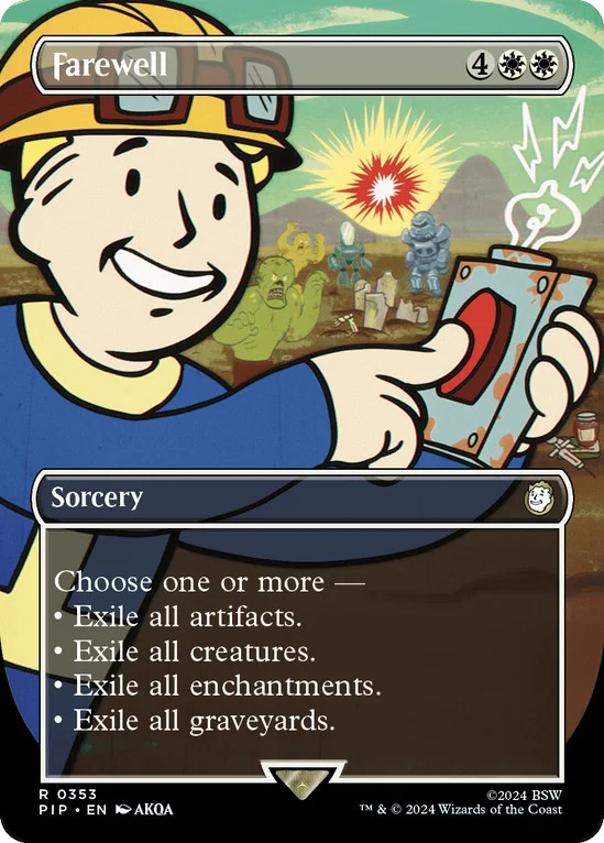 MTG / Universes Beyond Fallout Variants