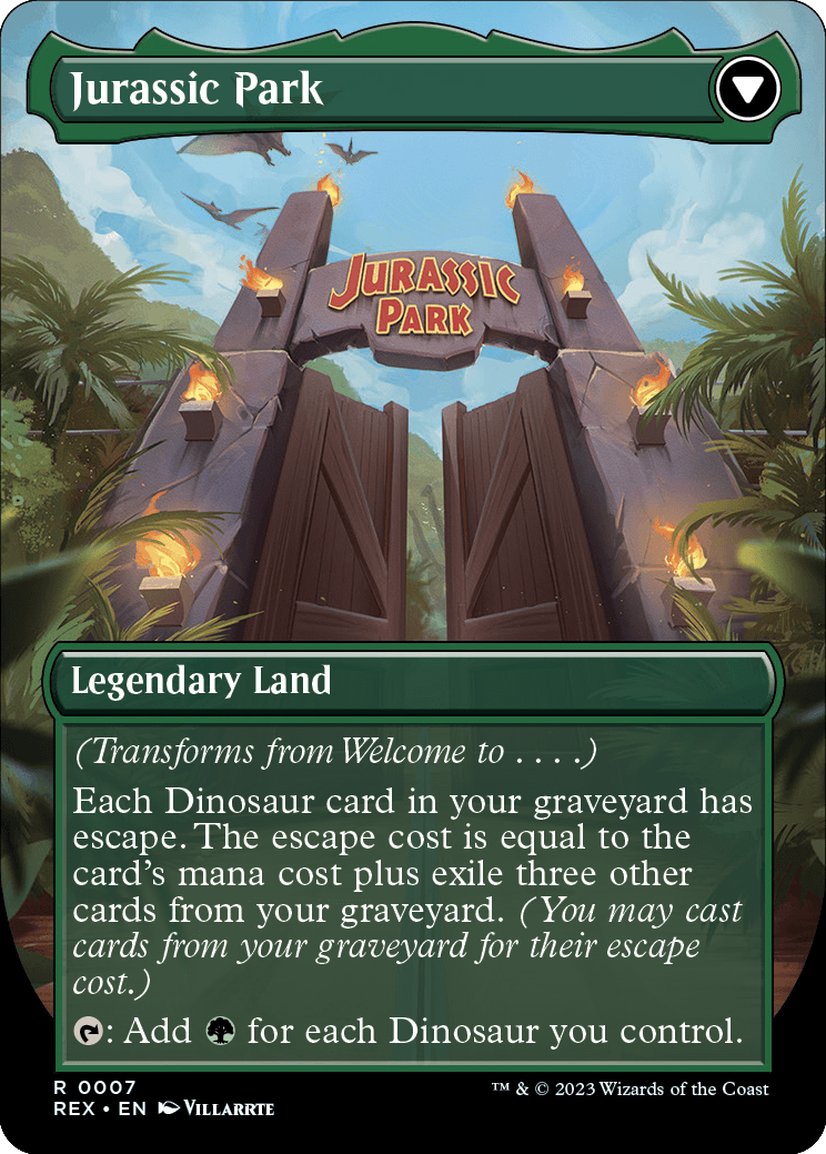 Welcome to . . . | Universes Beyond: Jurassic World Collection