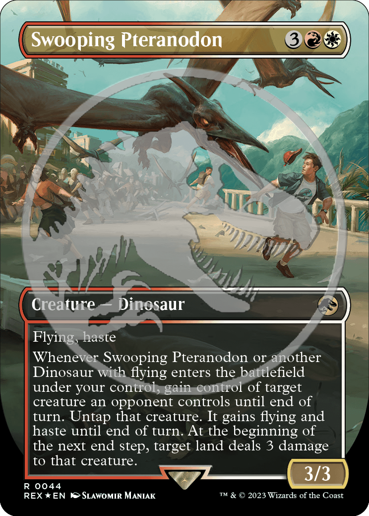 don't move mtg card Don't Move (Borderless) [Jurassic World Collection] main image 0