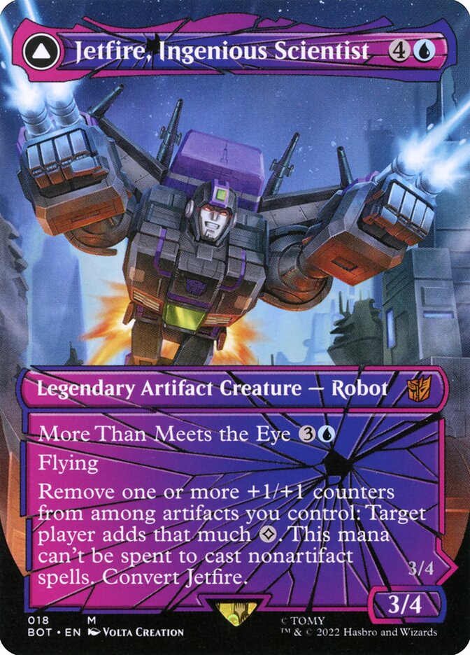 Goldbug, Humanity's Ally | Universes Beyond: Transformers Foil