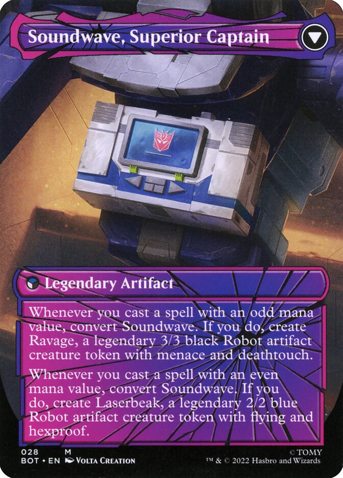 Soundwave, Sonic Spy | Universes Beyond: Transformers | Card Kingdom