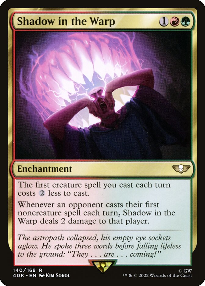 warp card mtg Chaos (Borderless Alternate Art) [Double Masters 2022] The owner of target permanent shuffles it into their library Can you Warp at Instant