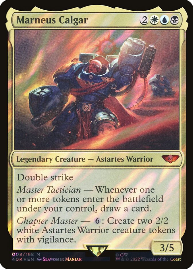 mtg marneus calgar commander deck Marneus Calgar | Universes Beyond: Warhammer 40,000 Foil | Commander
