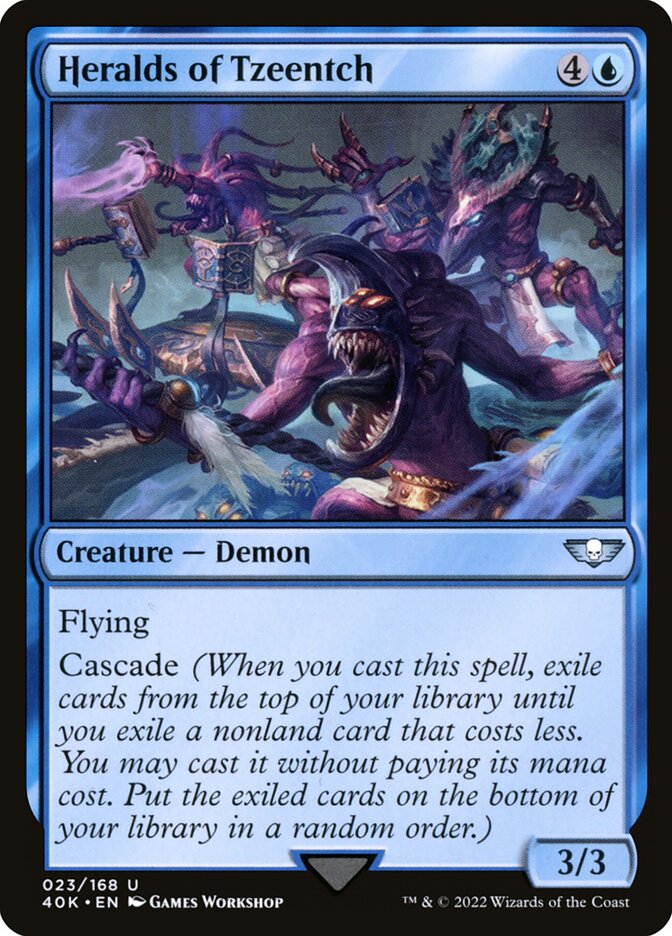 Abaddon the Despoiler | Universes Beyond: Warhammer 40,000 Foil | Commander  | Card Kingdom