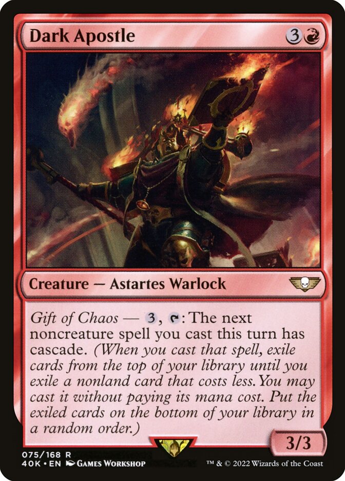 Abaddon the Despoiler | Universes Beyond: Warhammer 40,000 Foil | Commander  | Card Kingdom