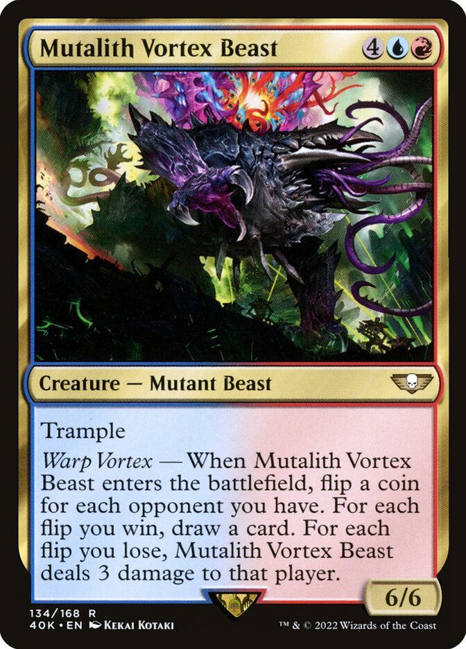 Mutalith Vortex Beast | Universes Beyond: Warhammer 40,000 | Commander ...