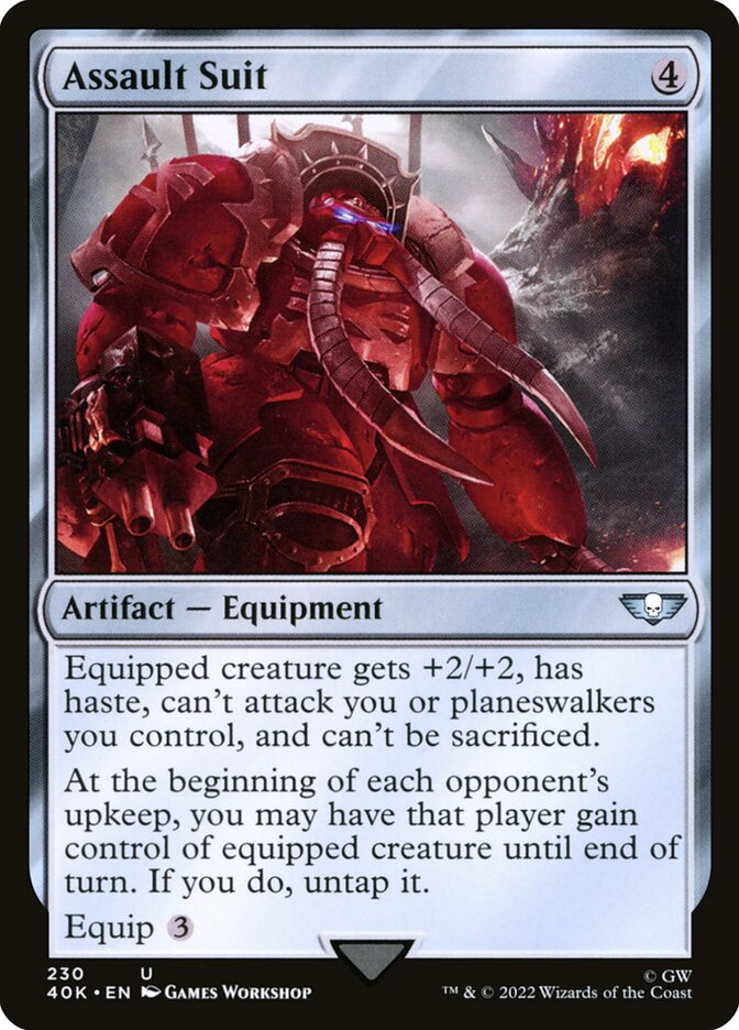 mtg cards like assault suit Assault Suit Deck : r/EDH