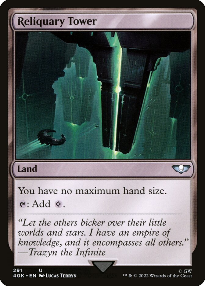 unlimited hand size cards mtg Magic The Gathering - Ravnica Remastered - Enter the Infinite Thought Vessel mtg cards that increase hand