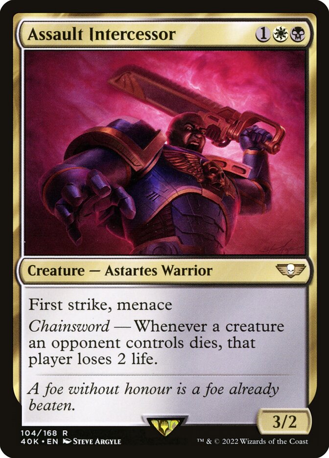 marneus calgar mtg card Marneus Calgar in Armour of Antilochus main image 1