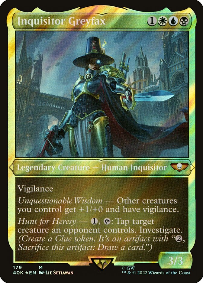 Abaddon the Despoiler | Universes Beyond: Warhammer 40,000 Foil | Commander  | Card Kingdom