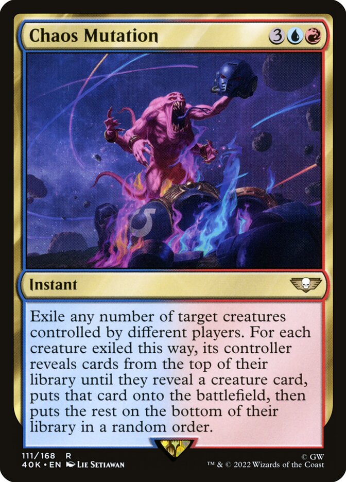 mtg chaos cards Mono-Red Chaos Cards  @the8x8theory on Tumblr