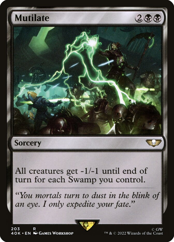 mutilate mtg card ritual-mutilate