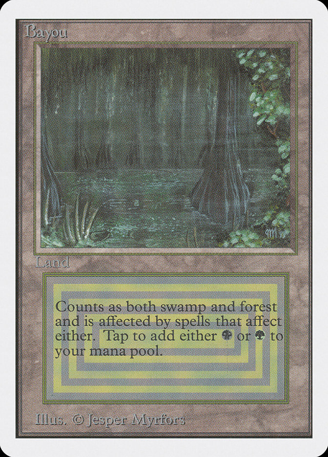 マジック：ザ・ギャザリング MTG Bayou unlimited Bayou | Unlimited | Card Kingdom