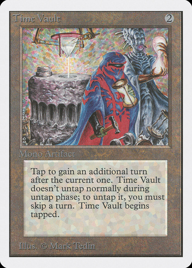 UNLIMITED Time Vault PSA鑑定済（NM） Time Vault | Unlimited | Card Kingdom