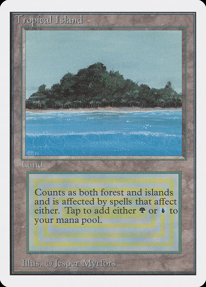 Tropical Island | Unlimited | Card Kingdom