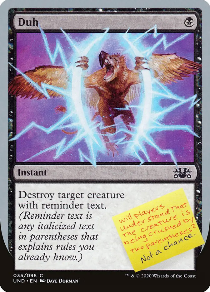 awol mtg card [Unsanctioned] – Monster Games forever zone. AWOL Price | mtg