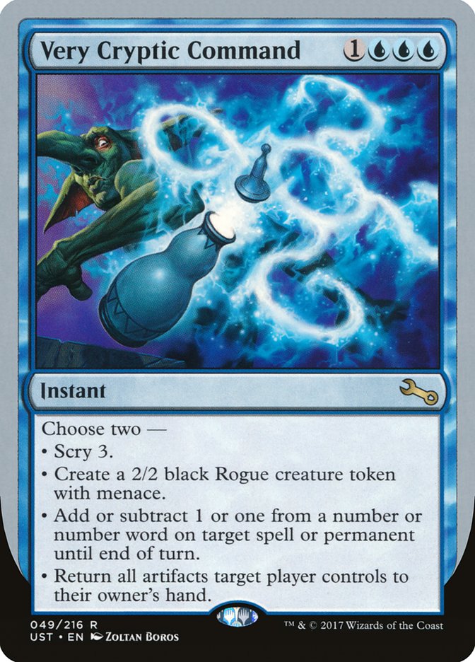 Very Cryptic Command | Unstable | Card Kingdom