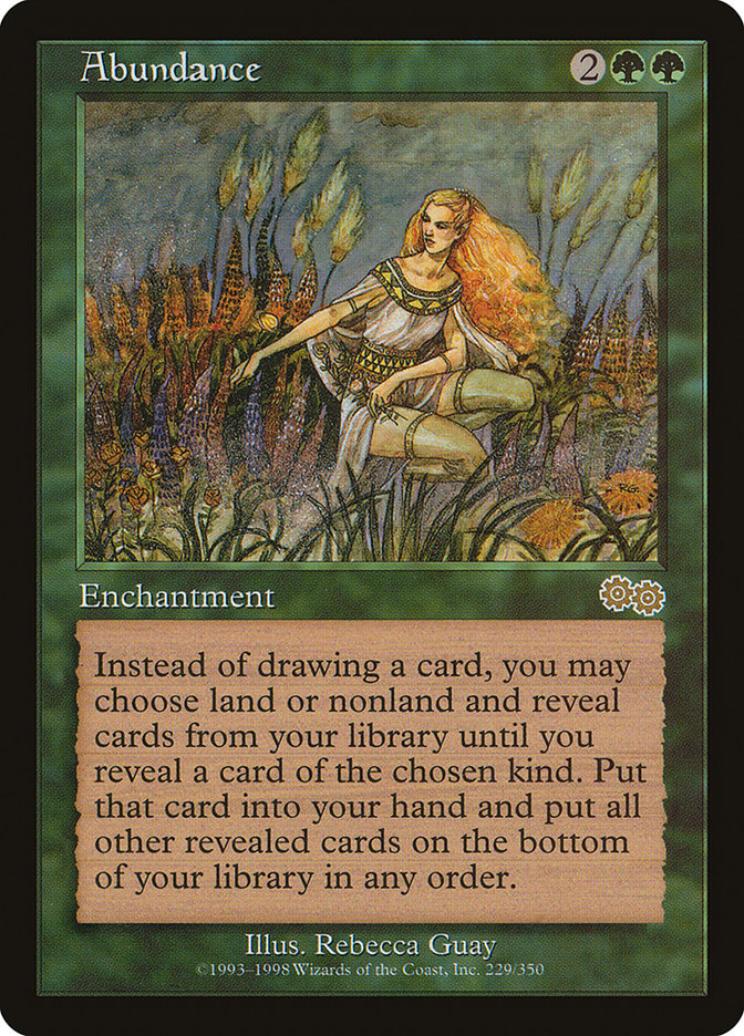 mtg cards like abundance Castle Games Magic: the Gathering, MTG, Pokemon, One Piece, Singles,  Commander main image 0