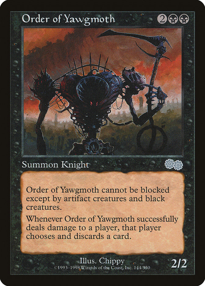 mtg yawgmoth card Order of Yawgmoth | Urza's Saga