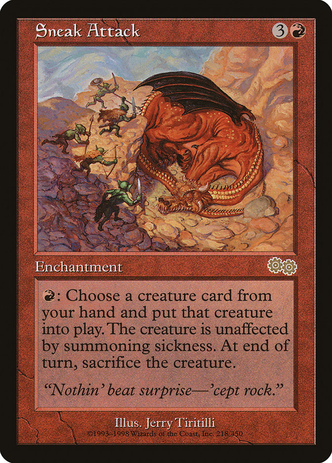 Magic: the Gathering - Sneak Attack - Urza's Saga