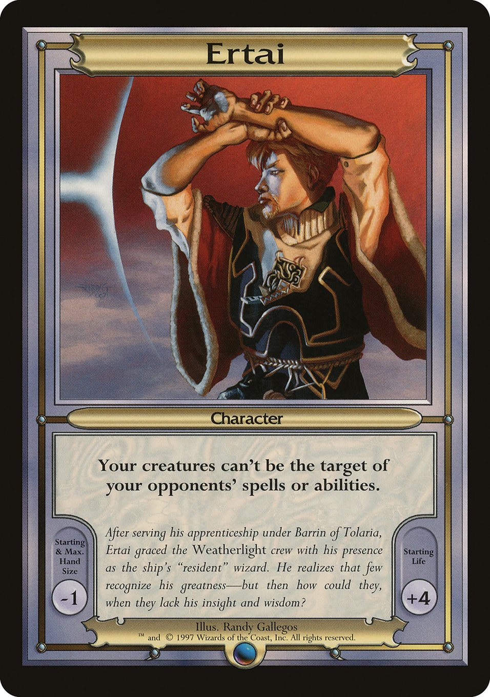 vanguard cards mtg Ertai | Vanguard