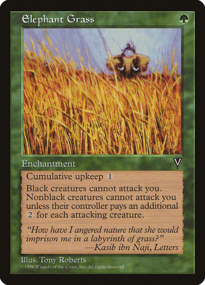 Elephant Grass | Visions | Card Kingdom