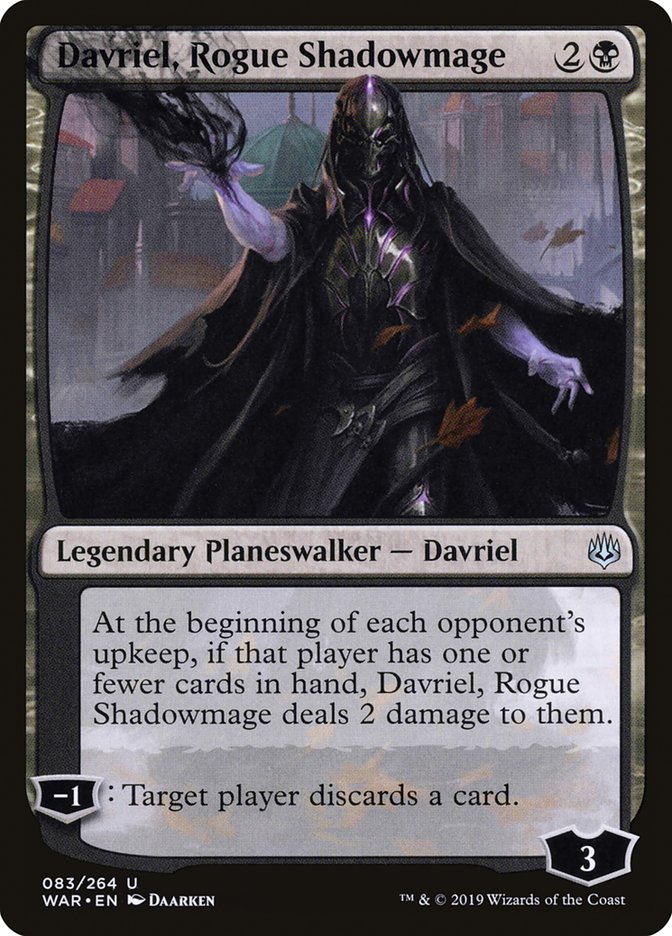 Davriel, Rogue Shadowmage | War of the Spark | Modern | Card Kingdom