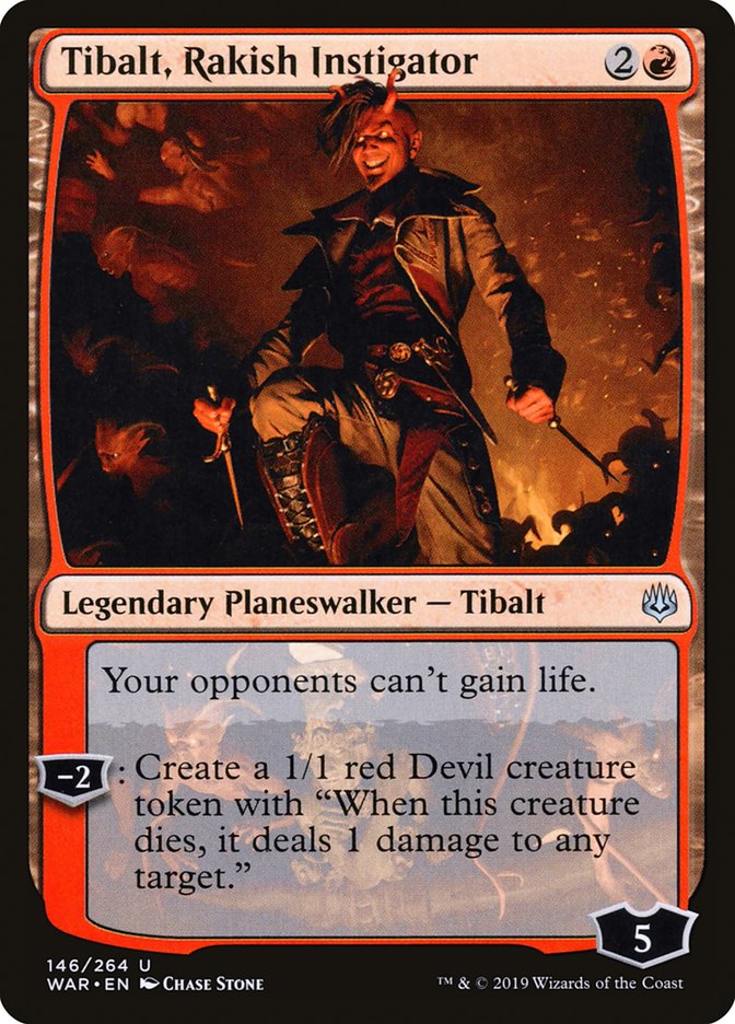 mtg tibalt cards Tibalt, Rakish Instigator | War of the Spark | Modern