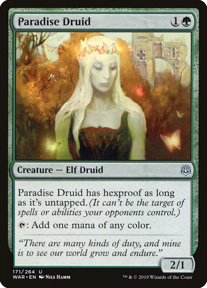 mtg druid cards Bubbacare Devoted - Multicoloured Card - 1 Piece If you search your library this way Sunshower Druid (BLB-195) - [Bloomburrow]