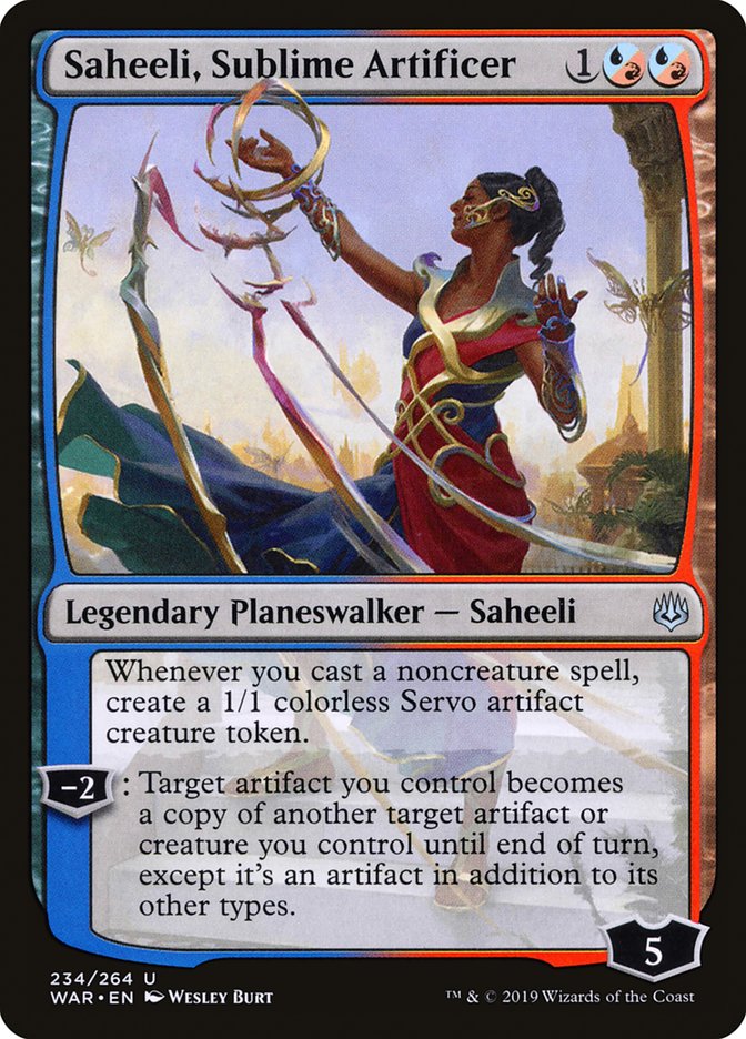 Saheeli, Sublime Artificer | War of the Spark | Modern | Card Kingdom