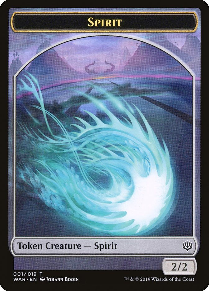 Spirit Token | War of the Spark | Modern | Card Kingdom