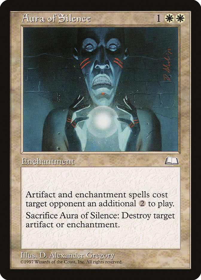cards like silence mtg Reverent - Nemesis Sacrifice Aura of Silence Linvala, Keeper of Silence |