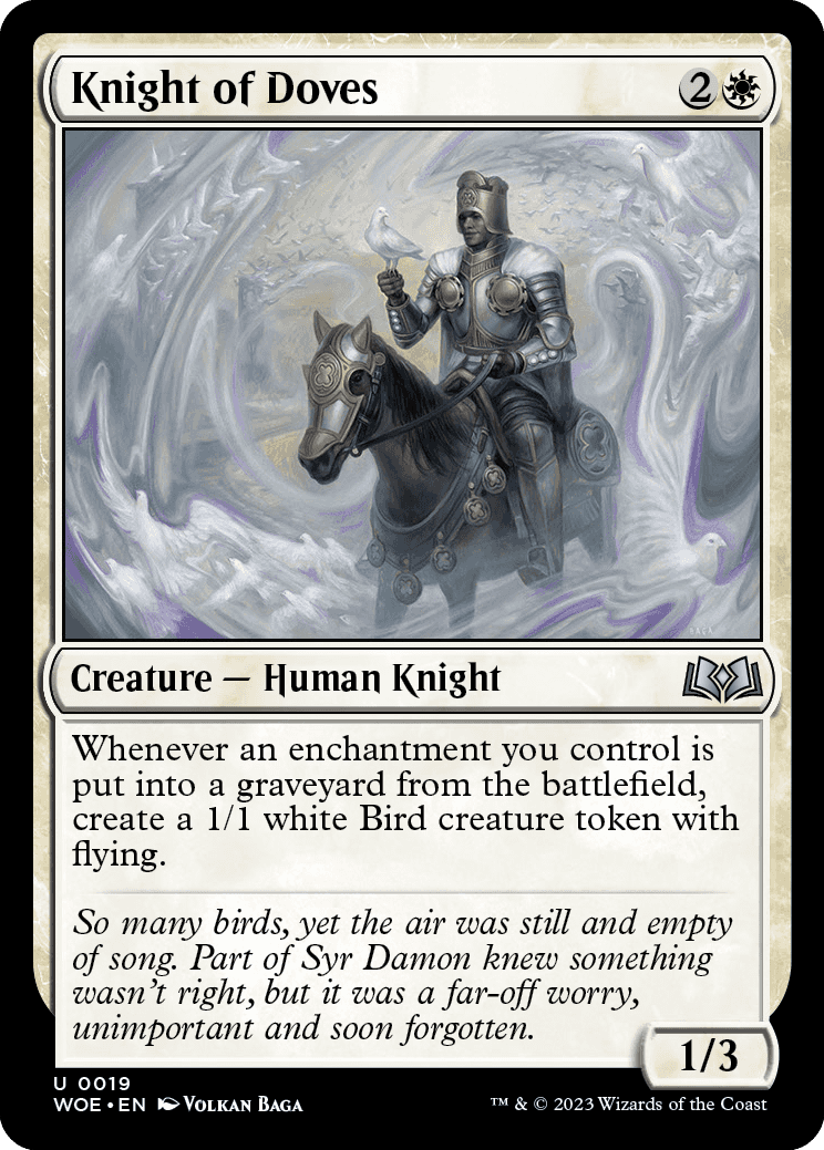 Knight of Doves | Wilds of Eldraine | Standard | Card Kingdom