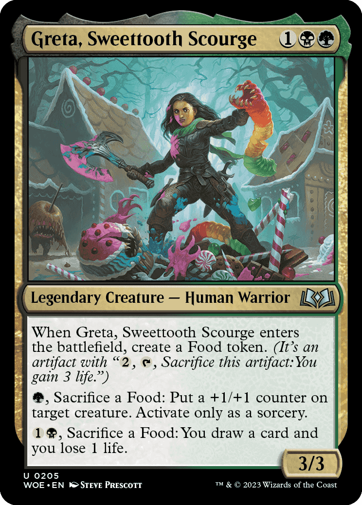 mtg cookie card Affogato Cookie (BS3-105) (SR) [Age of Heroes and Kingdoms]