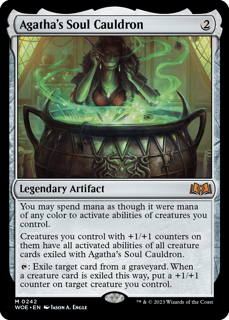 Agatha's Soul Cauldron | Wilds of Eldraine Foil | Standard