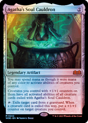 Agatha's Soul Cauldron | Wilds of Eldraine Foil | Standard | Card Kingdom
