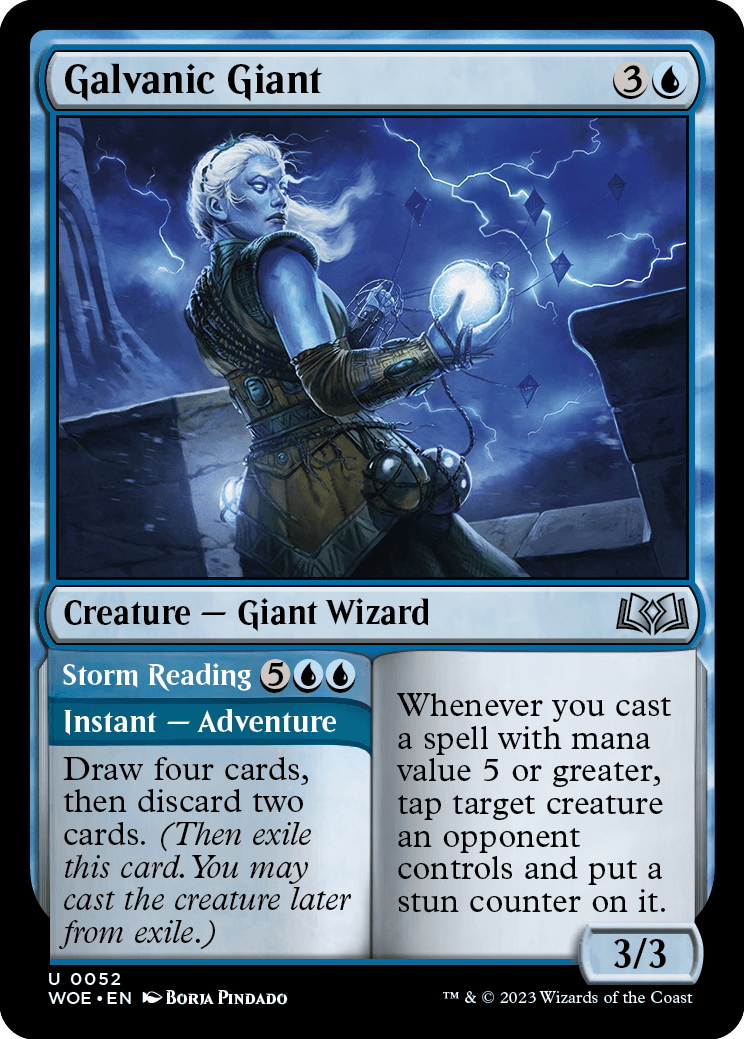 Galvanic Giant Wilds of Eldraine Standard Card Kingdom
